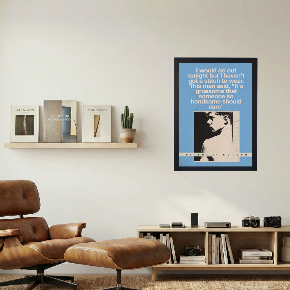 The Smiths 'Not A Stitch' Poster - Mockup 1