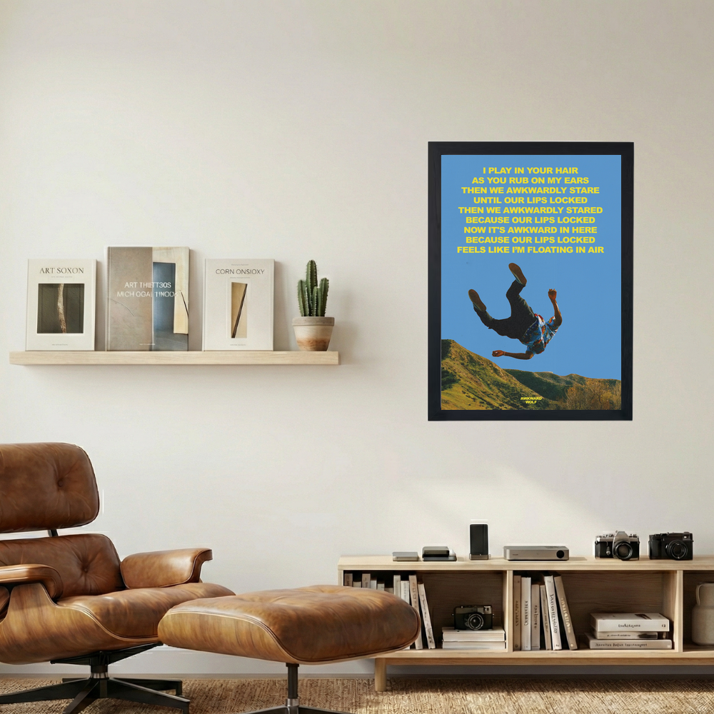Tyler, The Creator 'Awkward' Poster - Mockup 1