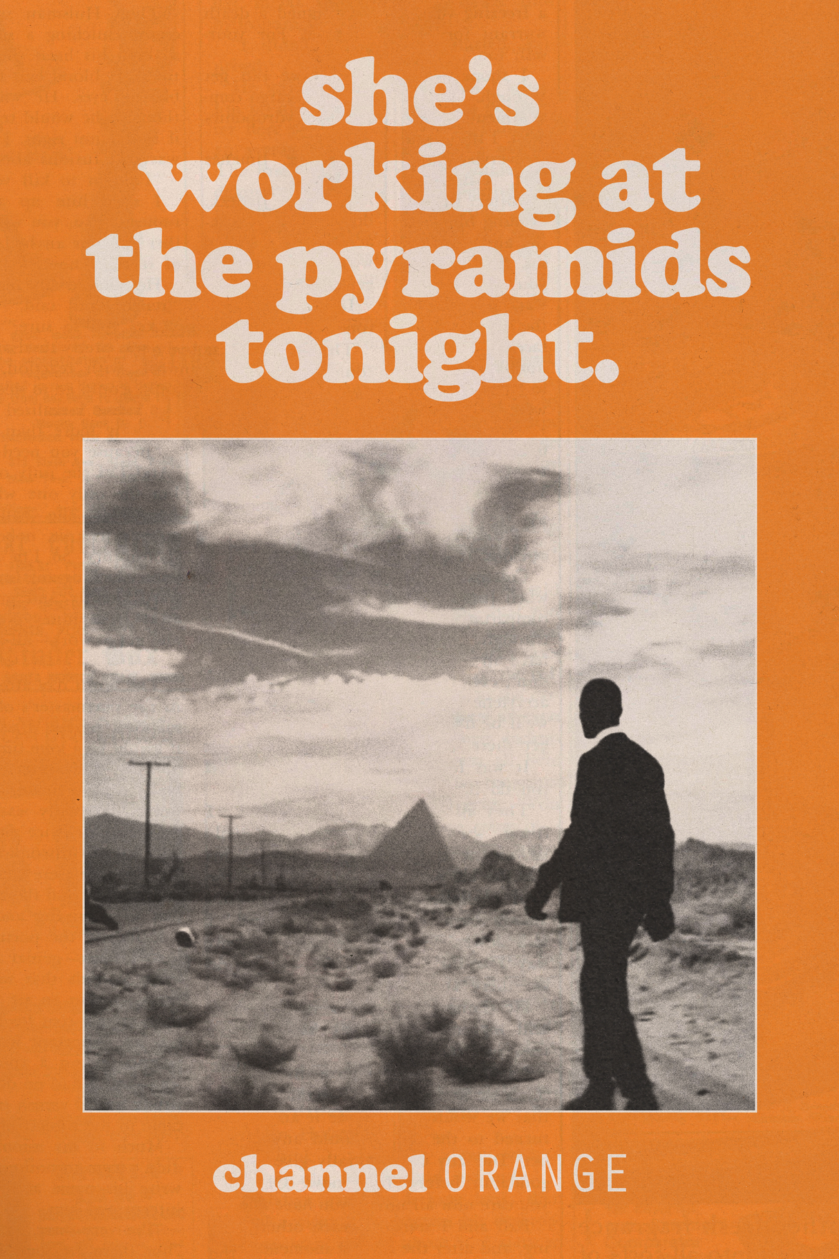 Frank Ocean 'Pyramids' Poster