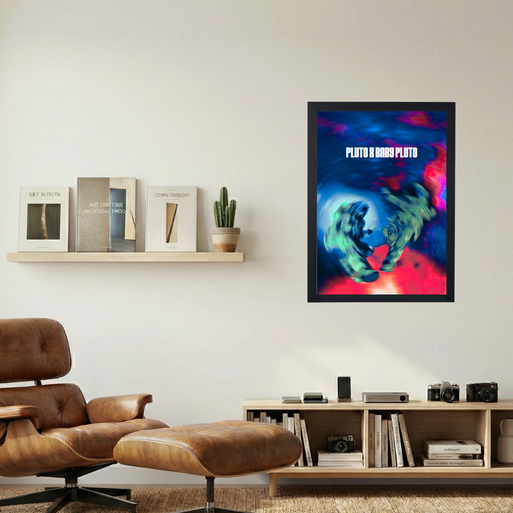 Future x Lil Uzi Vert 'Pluto x Baby Pluto' Poster - Mockup 1