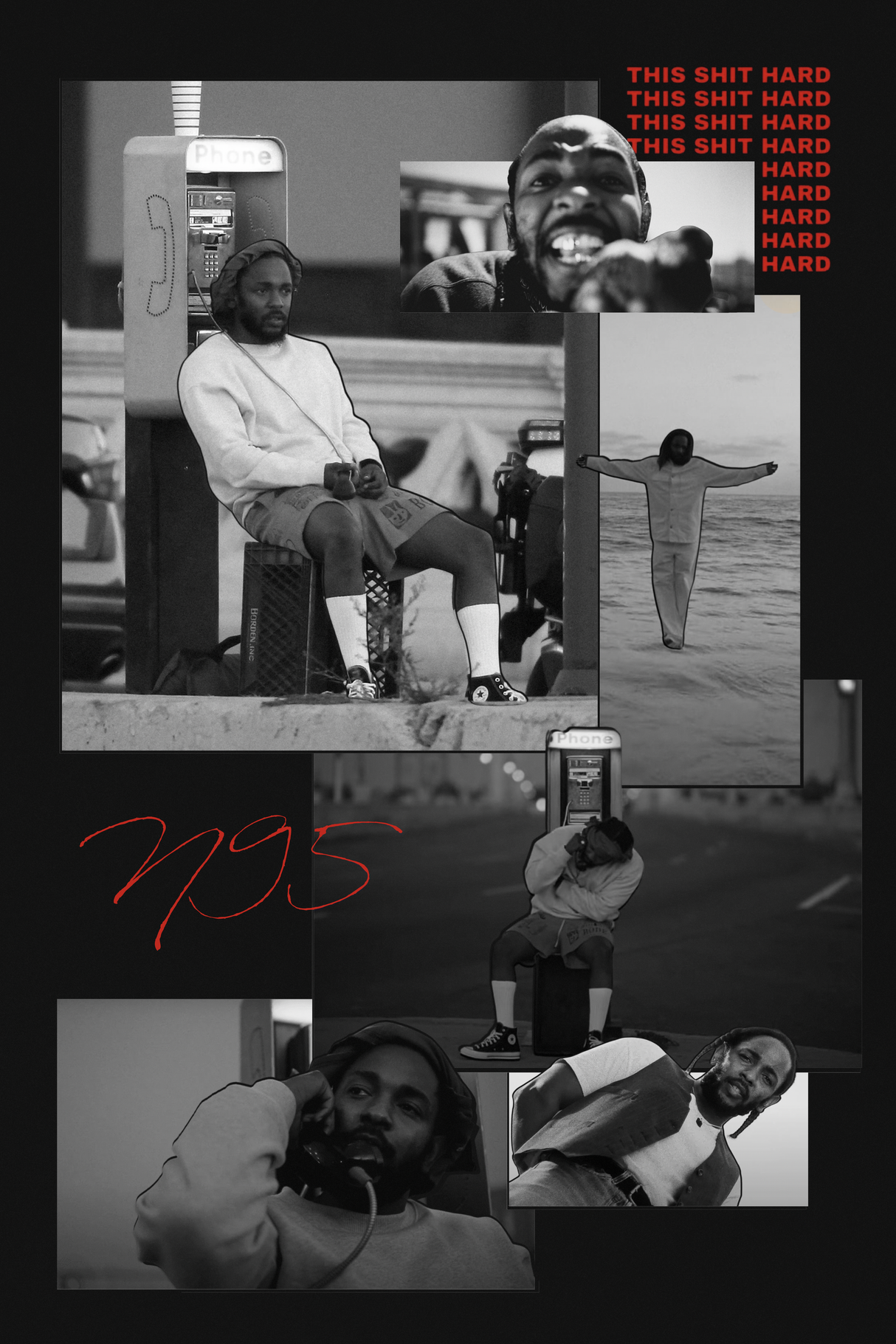 Kendrick Lamar 'N95' Poster