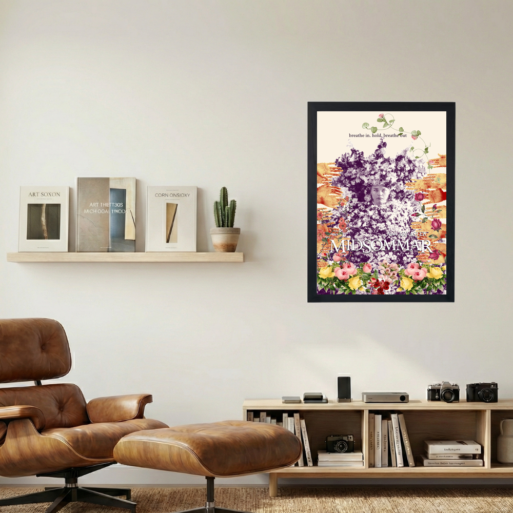 Midsommar 'Breathe In' Poster - Mockup 1