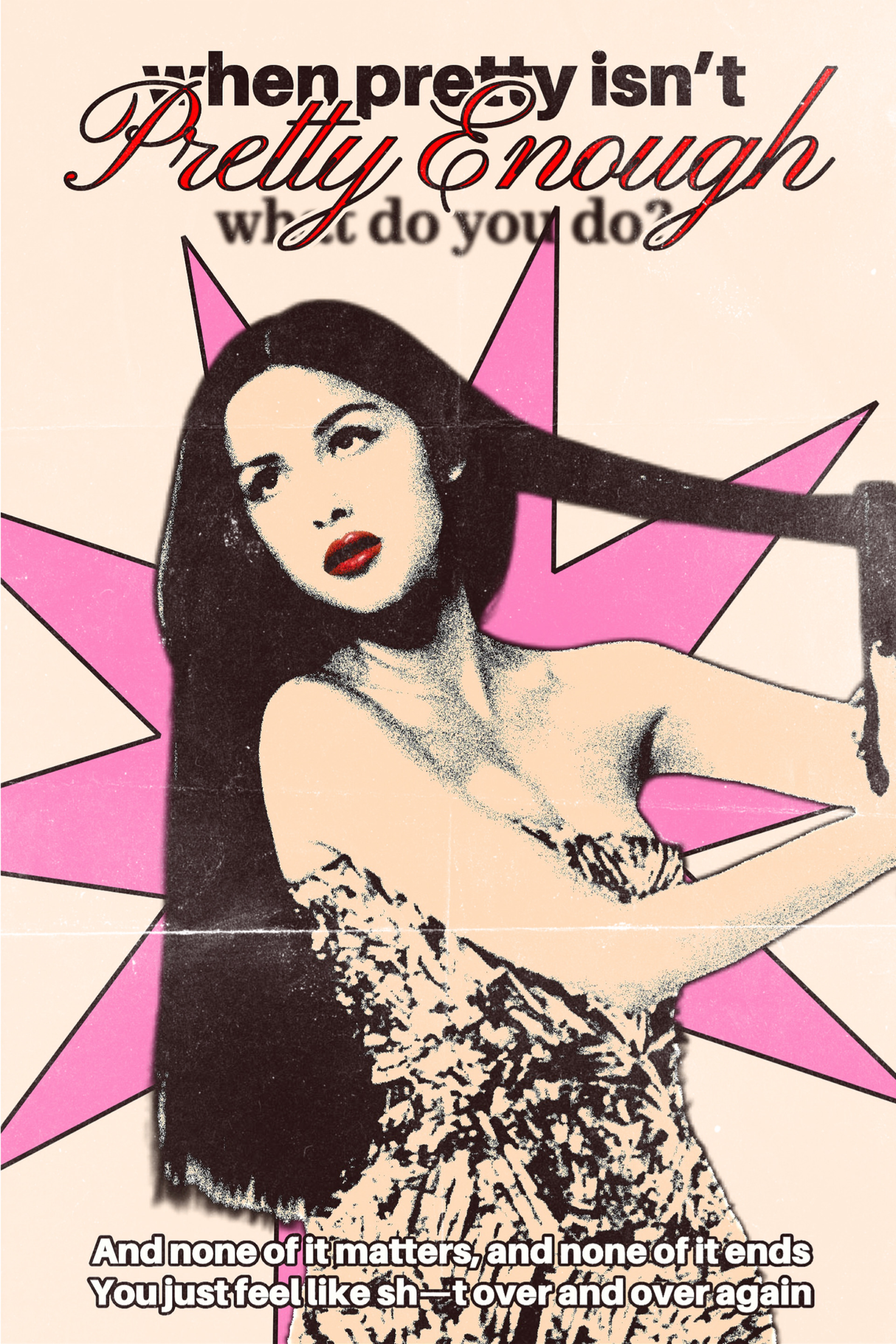 Olivia Rodrigo 'Pretty Enough' Poster