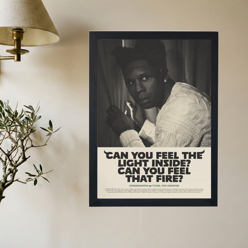 Tyler, The Creator 'St. Chroma' Poster - Mockup 2