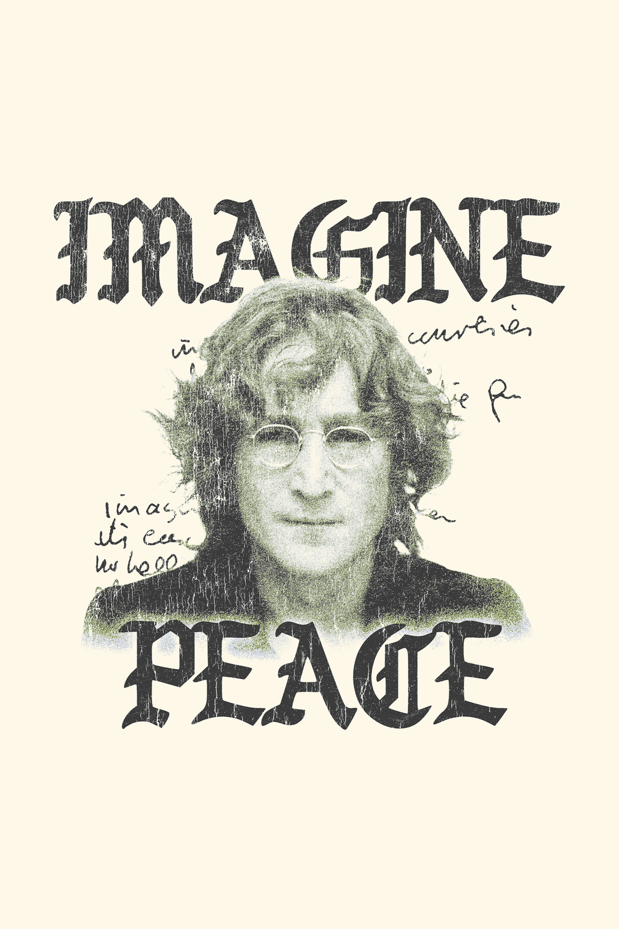 John Lennon 'Imagine Peace' Poster