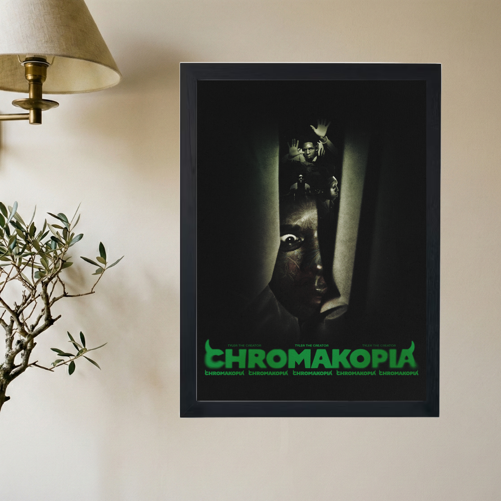 Tyler, The Creator 'Chromakopia' Movie Poster - Mockup 2