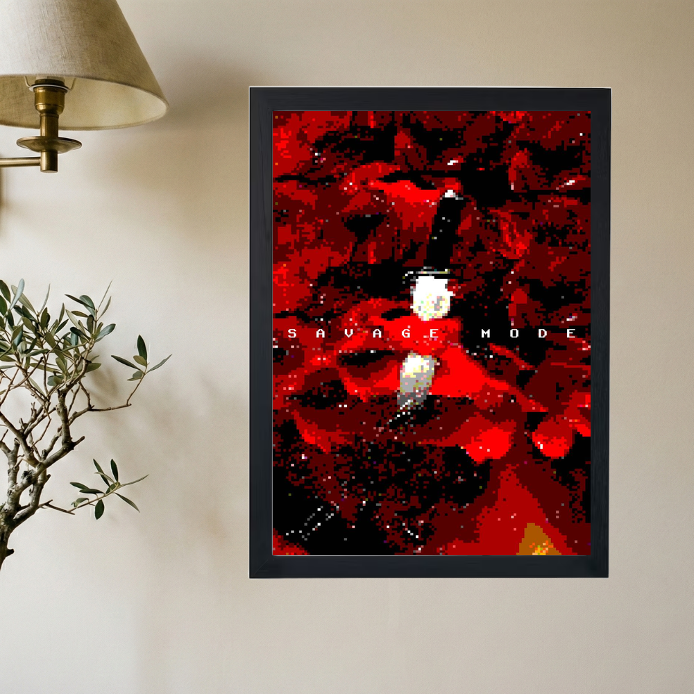 21 Savage 'Retro Savage Mode ' Poster - Mockup 2