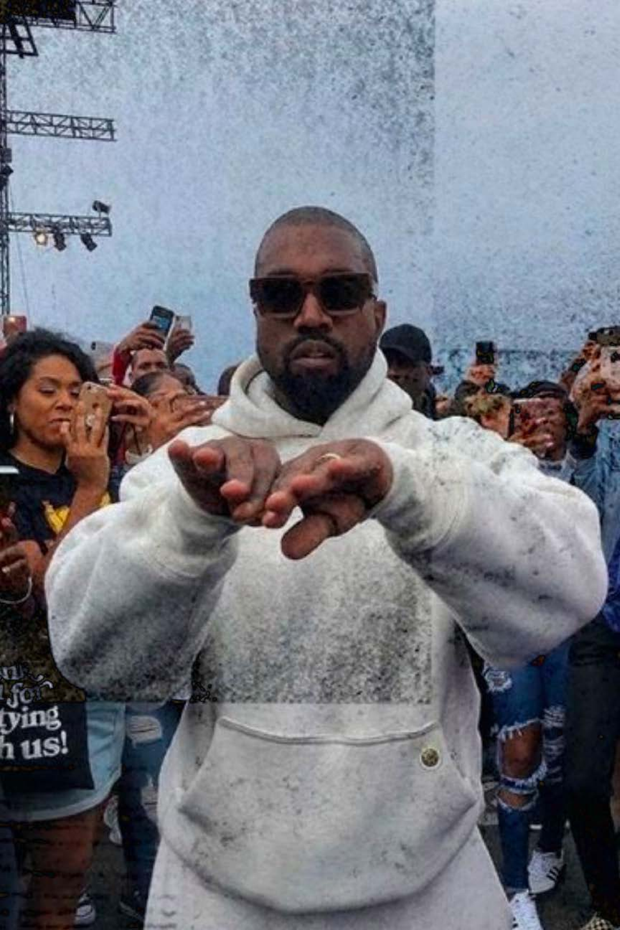 Kanye West 'My City' Poster - Mockup 1