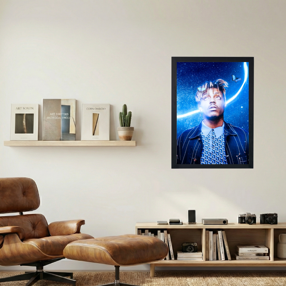 Juice Wrld 'Views from Above' Poster - Mockup 1