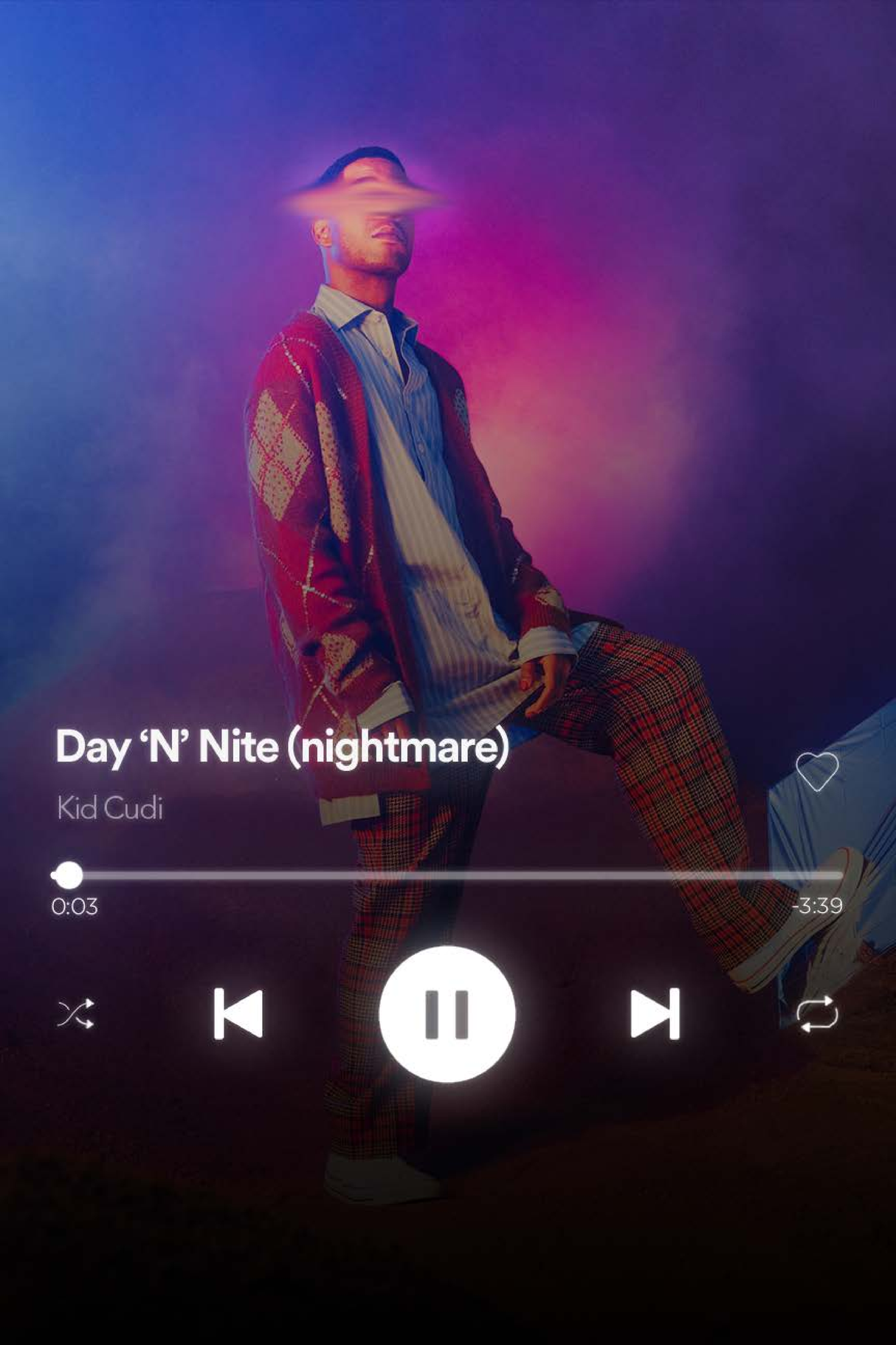 Kid Cudi 'Press Play' Poster