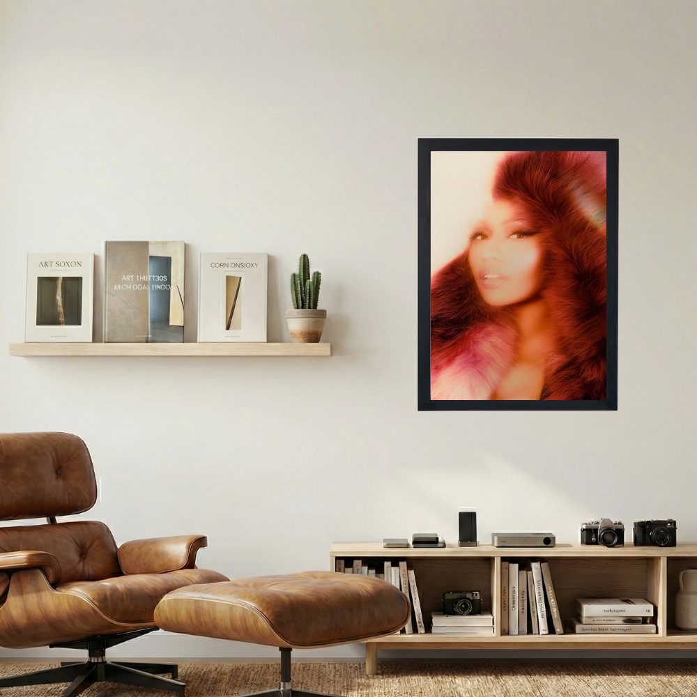 Nicki Minaj 'Glam' Poster - Mockup 1