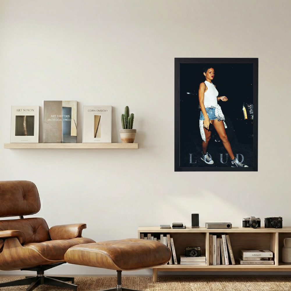 Rihanna 'Big Stepping' Poster - Mockup 1