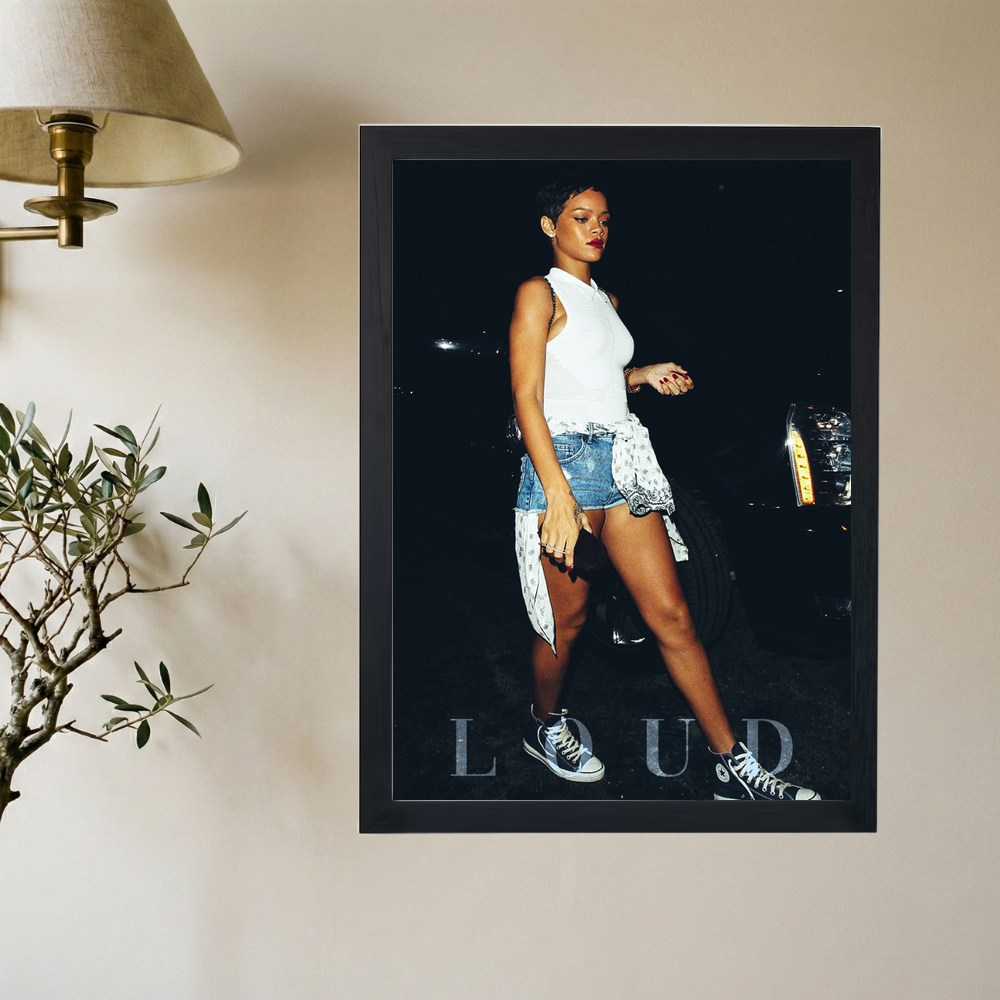 Rihanna 'Big Stepping' Poster - Mockup 2