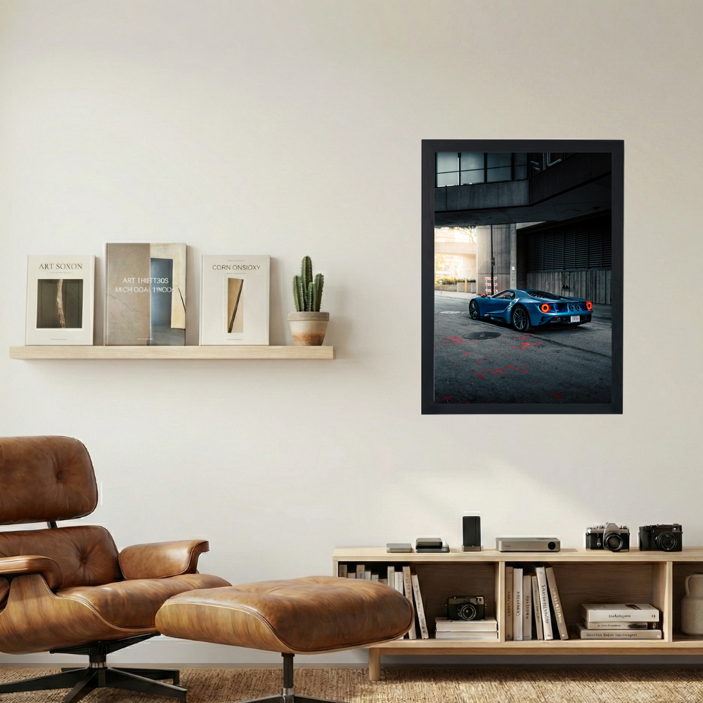Ford GT 'Under Pass' Poster - Mockup 1