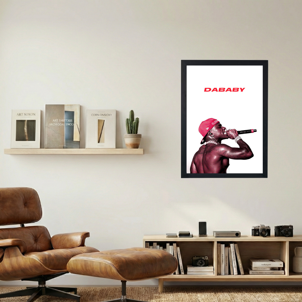 Dababy 'Simple' Poster - Mockup 1