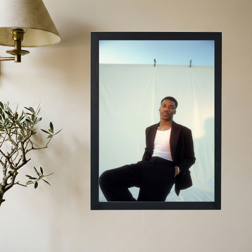Giveon 'Pose in Time' Poster - Mockup 2