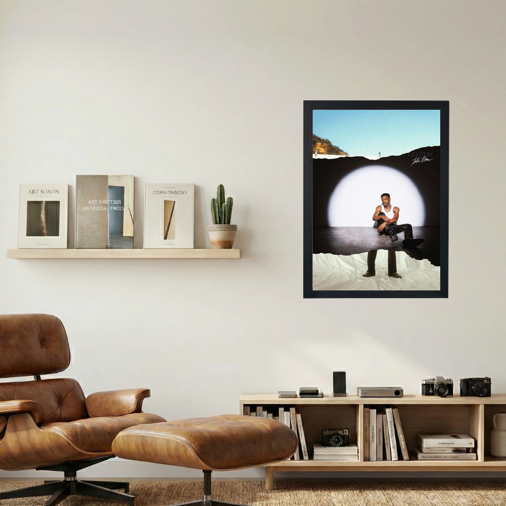 Giveon 'Take Time Freestyle' Poster - Mockup 1