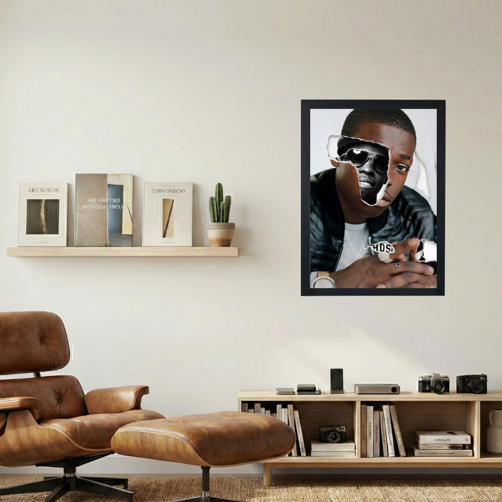 Bobby Shmurda 'See Thru' Poster - Mockup 1