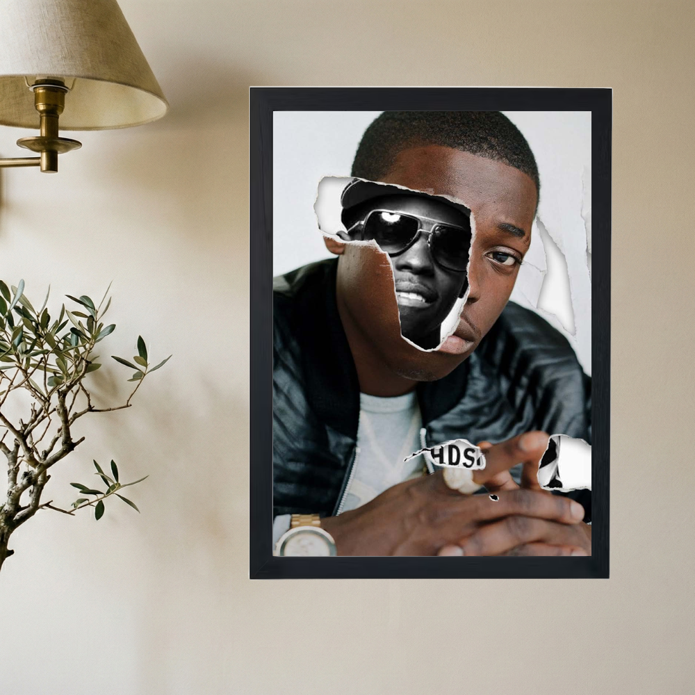 Bobby Shmurda 'See Thru' Poster - Mockup 2