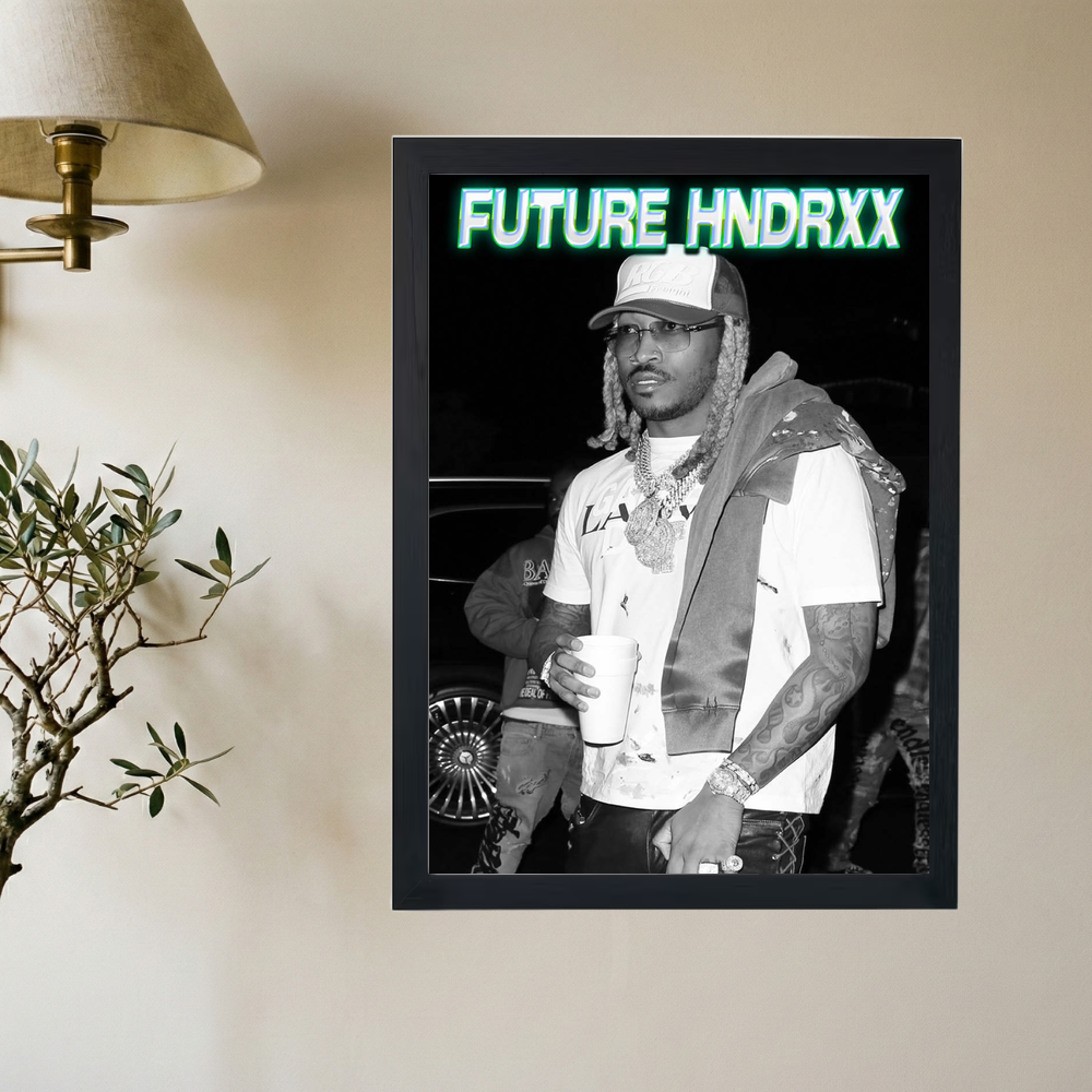 Future 'Blast from the Past' Poster - Mockup 2