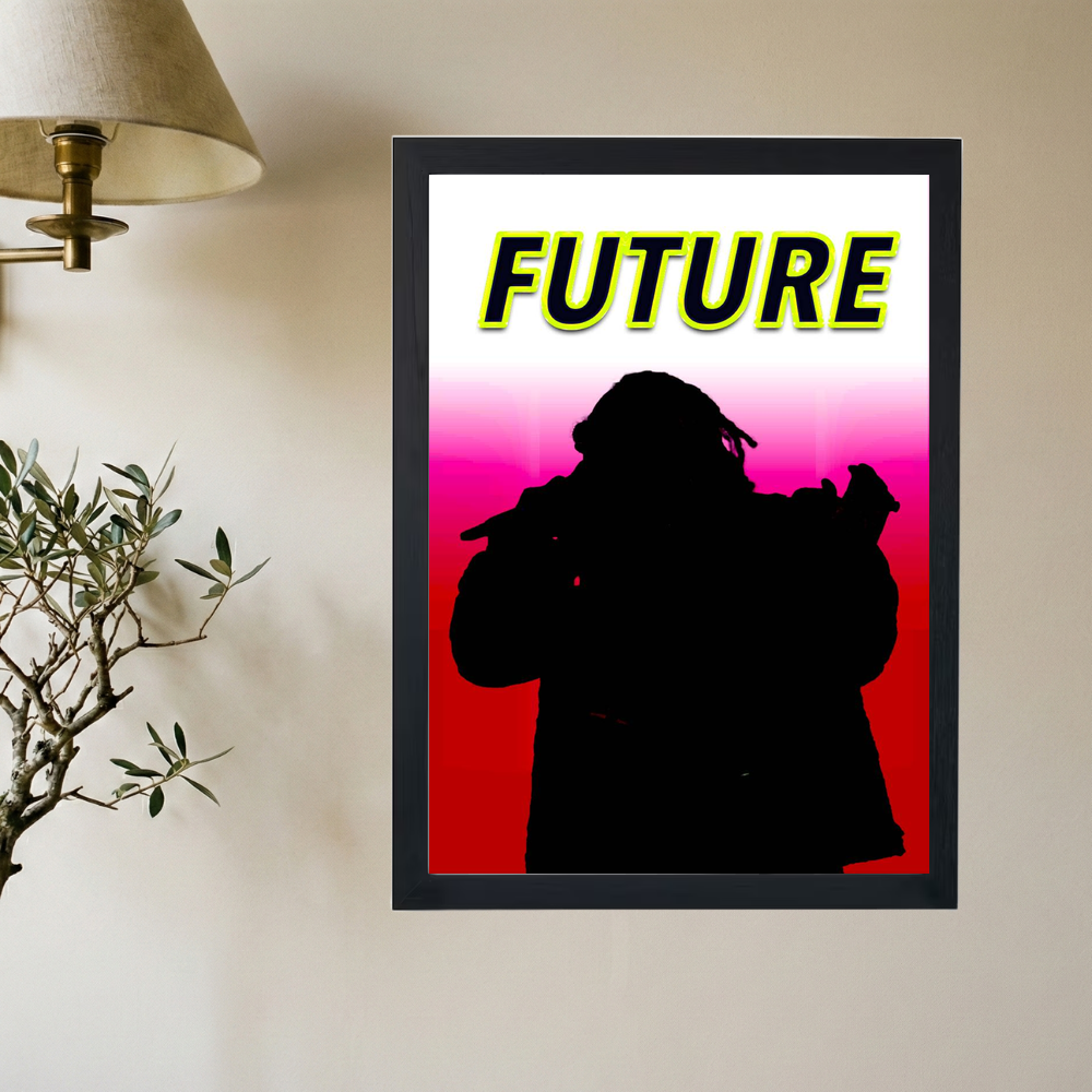 Future 'Silhouette' Poster - Mockup 2