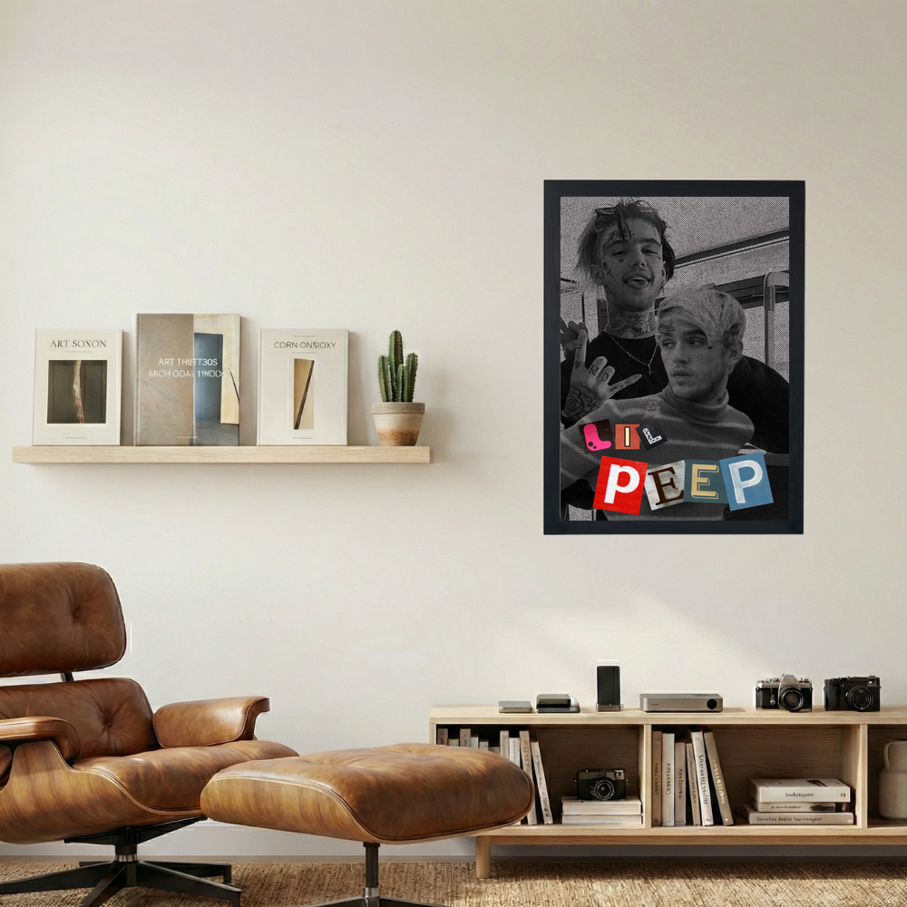 Lil Peep 'Beemer Boyz' Poster - Mockup 1