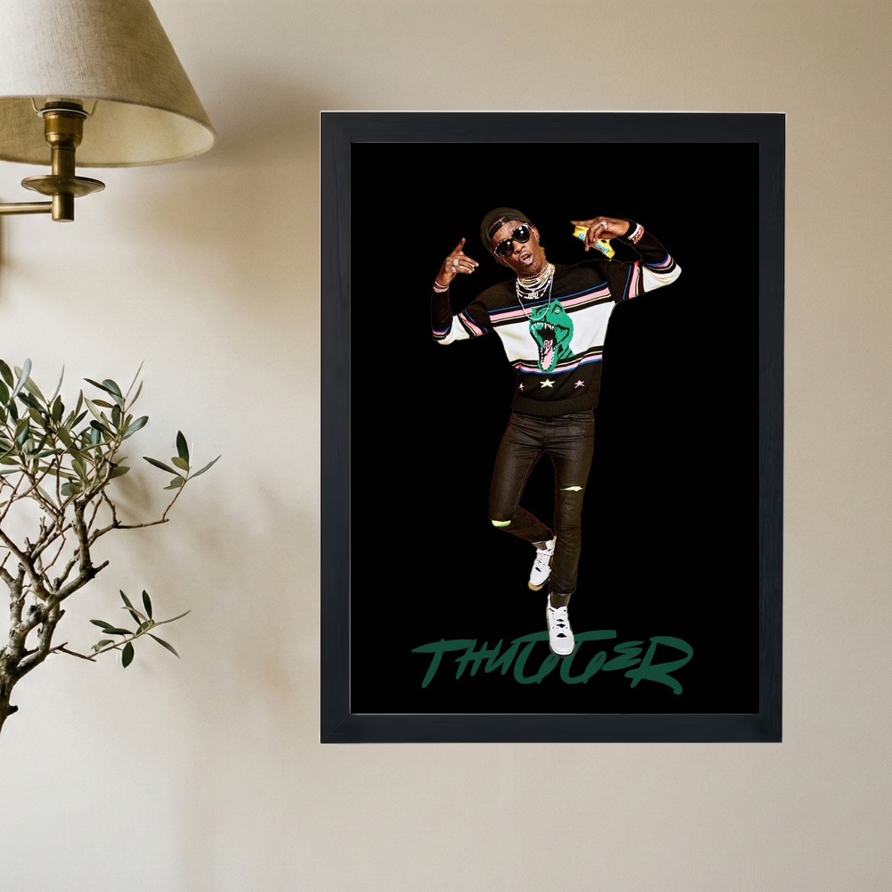 Young Thug 'Butter Fingers' Poster - Mockup 2