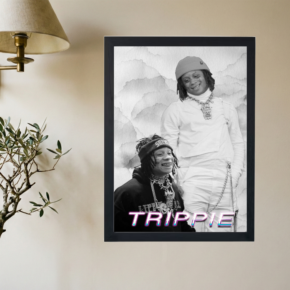 Trippie Redd 'Onna Leash' Poster - Mockup 2