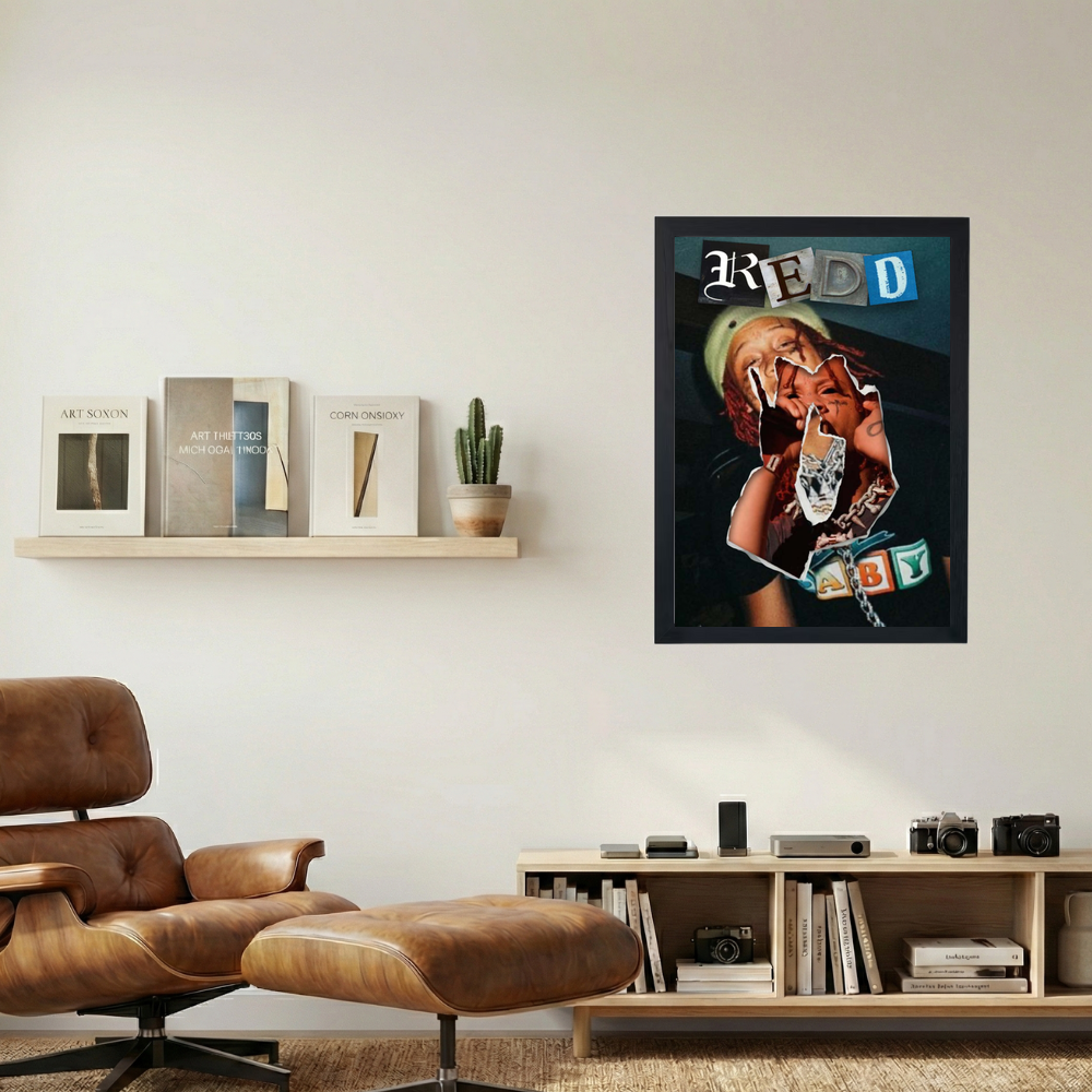 Trippie Redd 'One in the Face' Poster - Mockup 1