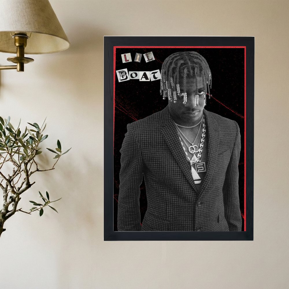 Lil Yachty 'Elegant Boat' Poster - Mockup 2