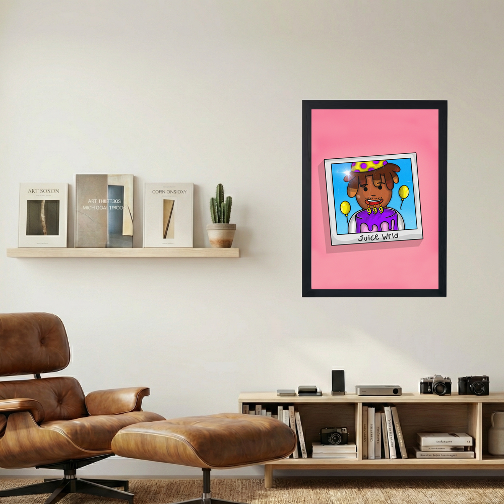 Juice WRLD 'Simpler Times' Poster - Mockup 1