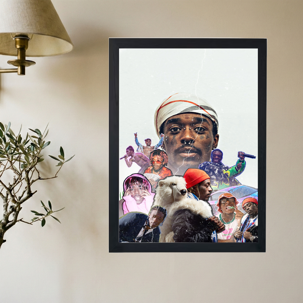 Lil Uzi Vert 'On Top' Poster - Mockup 2