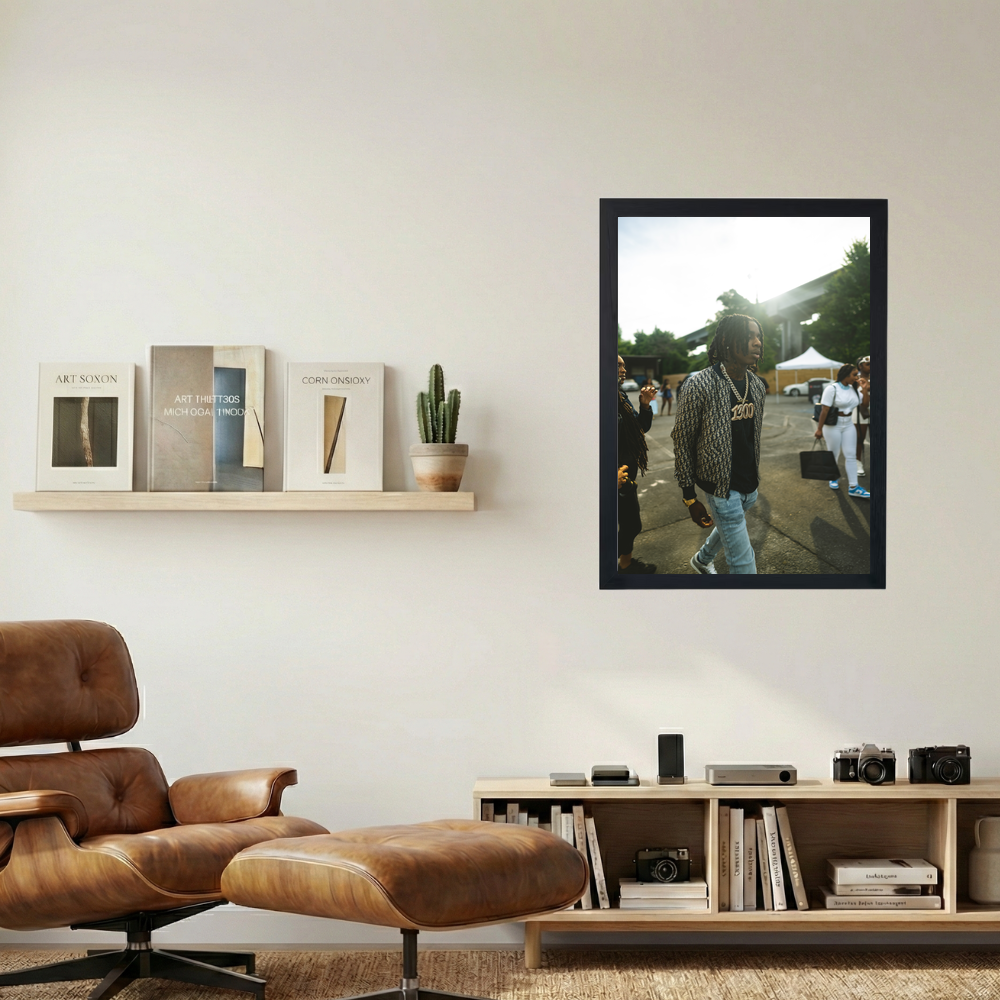 Polo G '1300 Mobile' Poster - Mockup 1