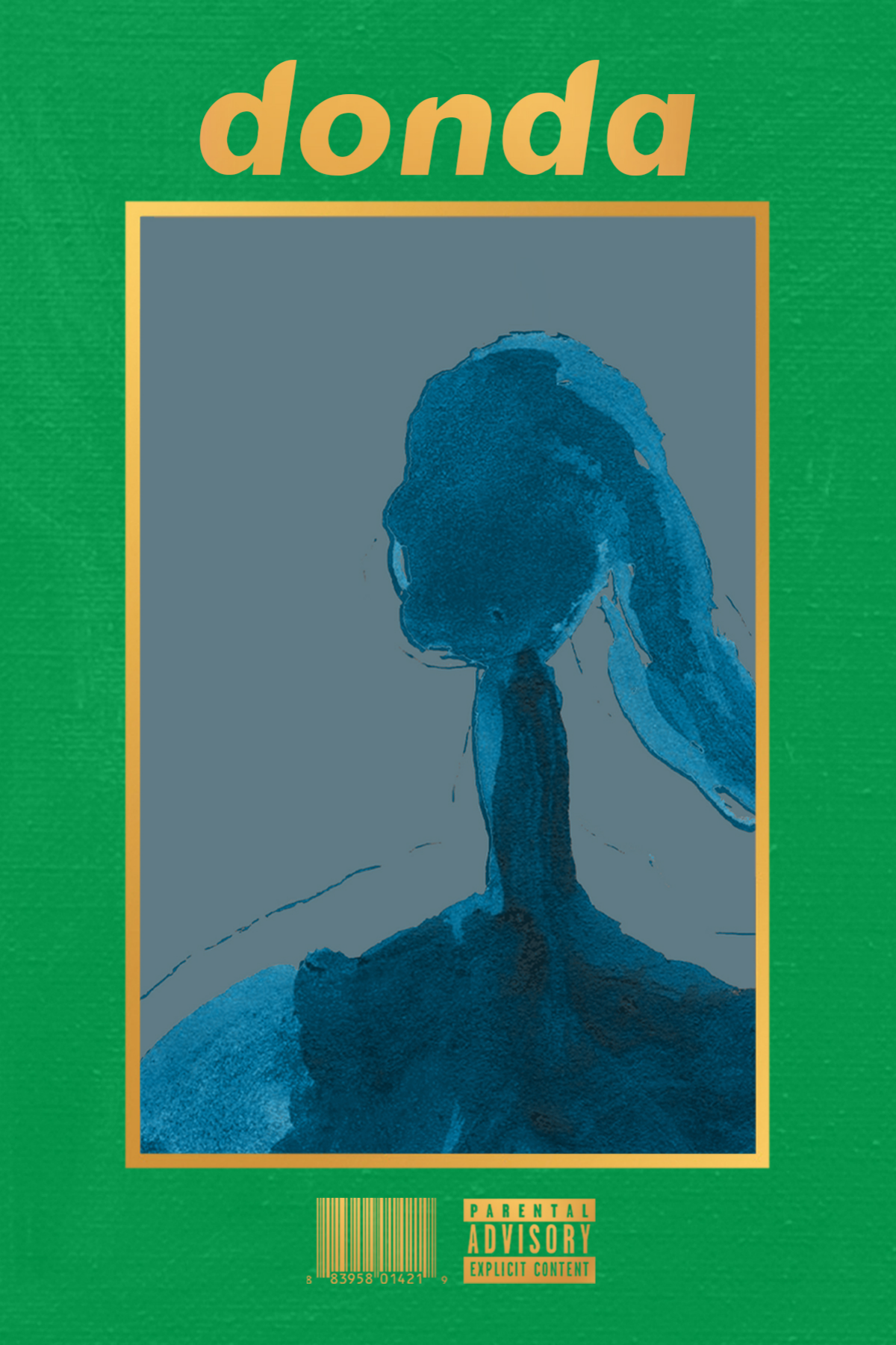 Kanye West x Frank Ocean 'Blonded Donda Fantasies' Abstract Poster