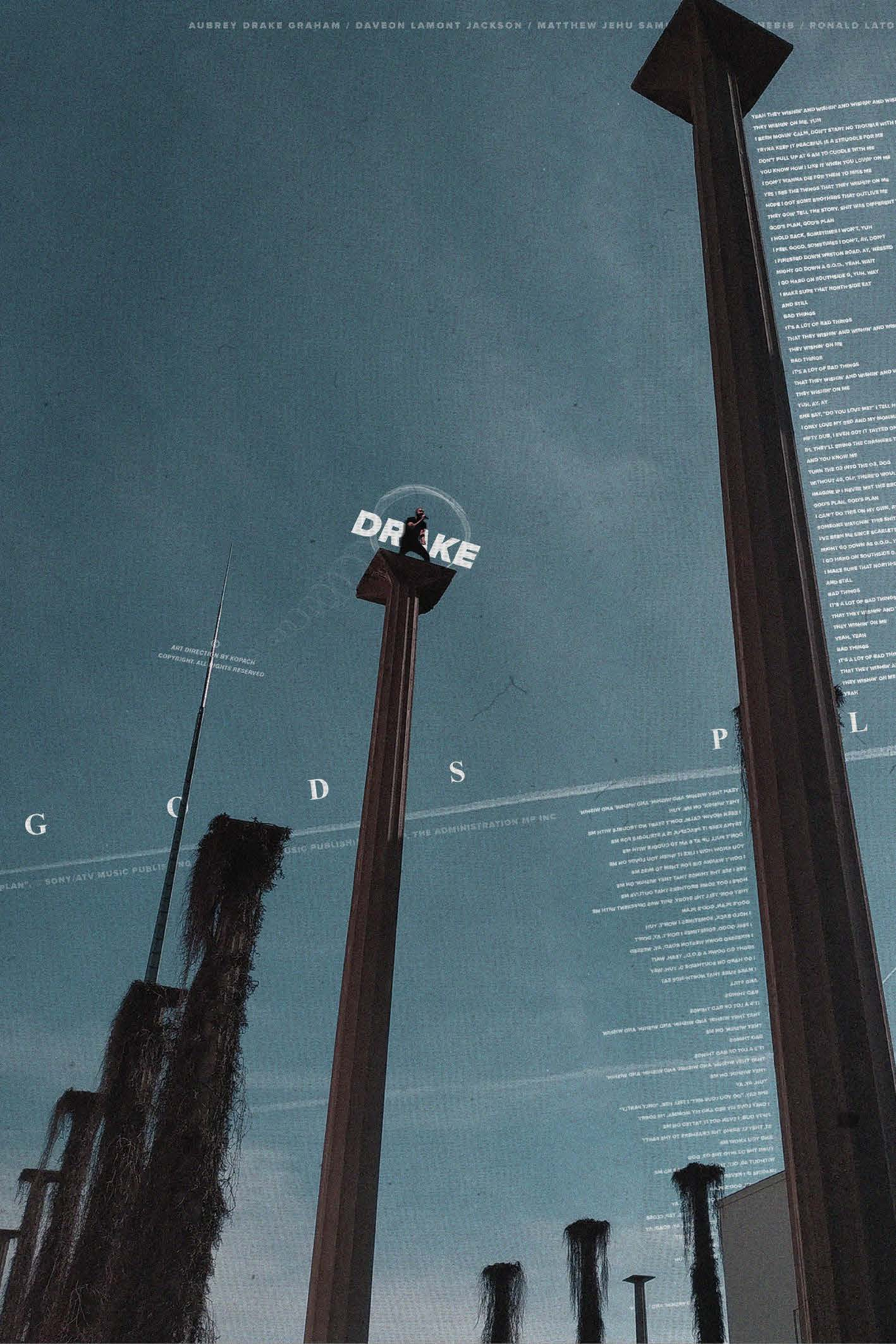 Drake 'God's Plan' Poster