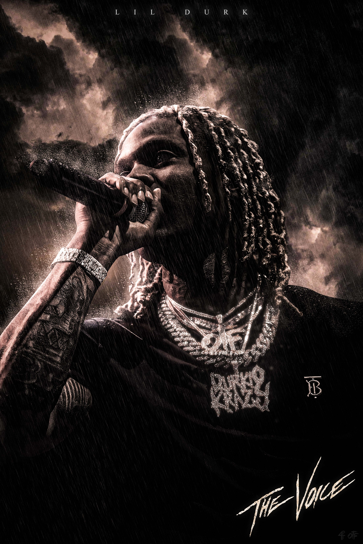 Lil Durk 'The Voice' Poster