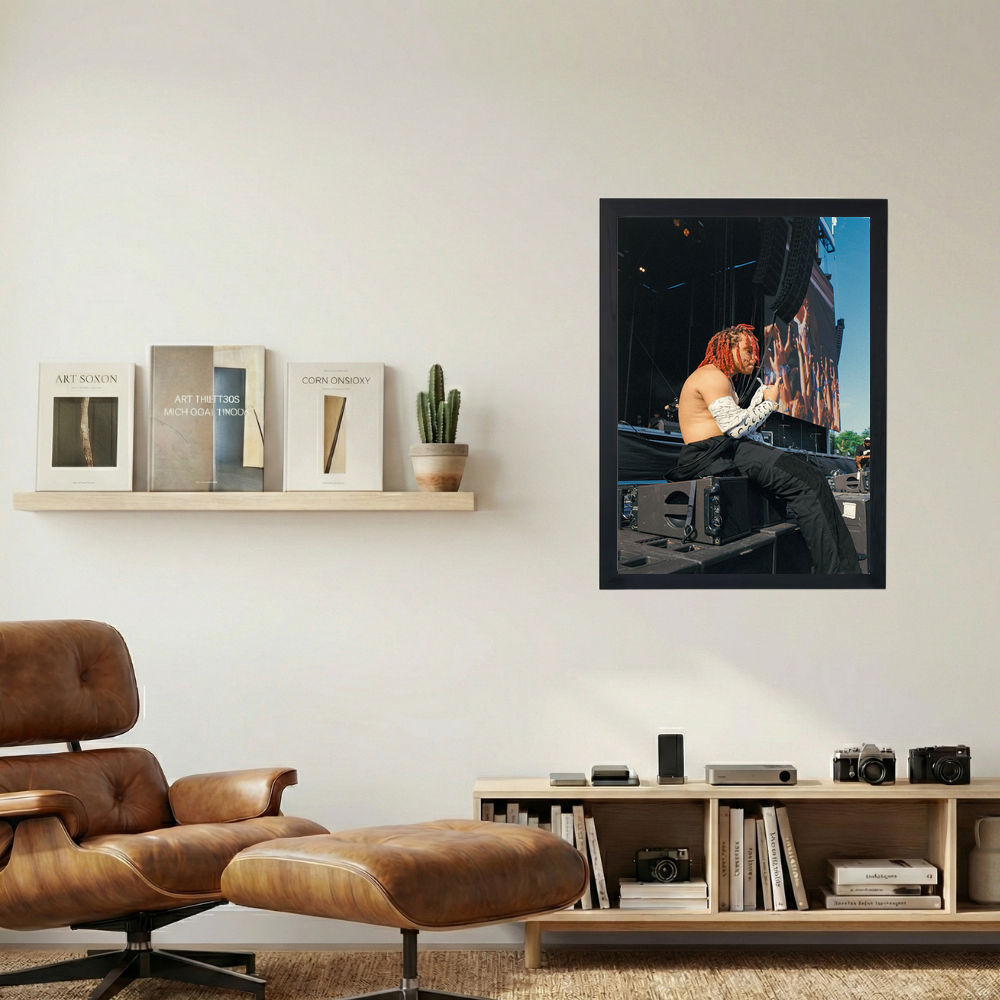 Trippie Redd 'Holy Smokes' Poster - Mockup 1