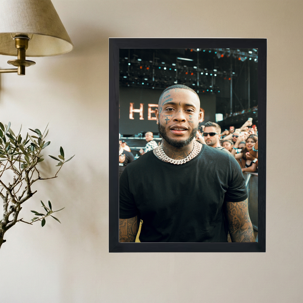 Southside '808 Mafia Boss' Poster - Mockup 2