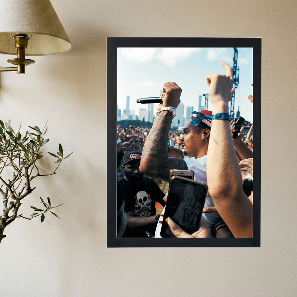 G Herbo 'Hometown Hero' Poster - Mockup 2