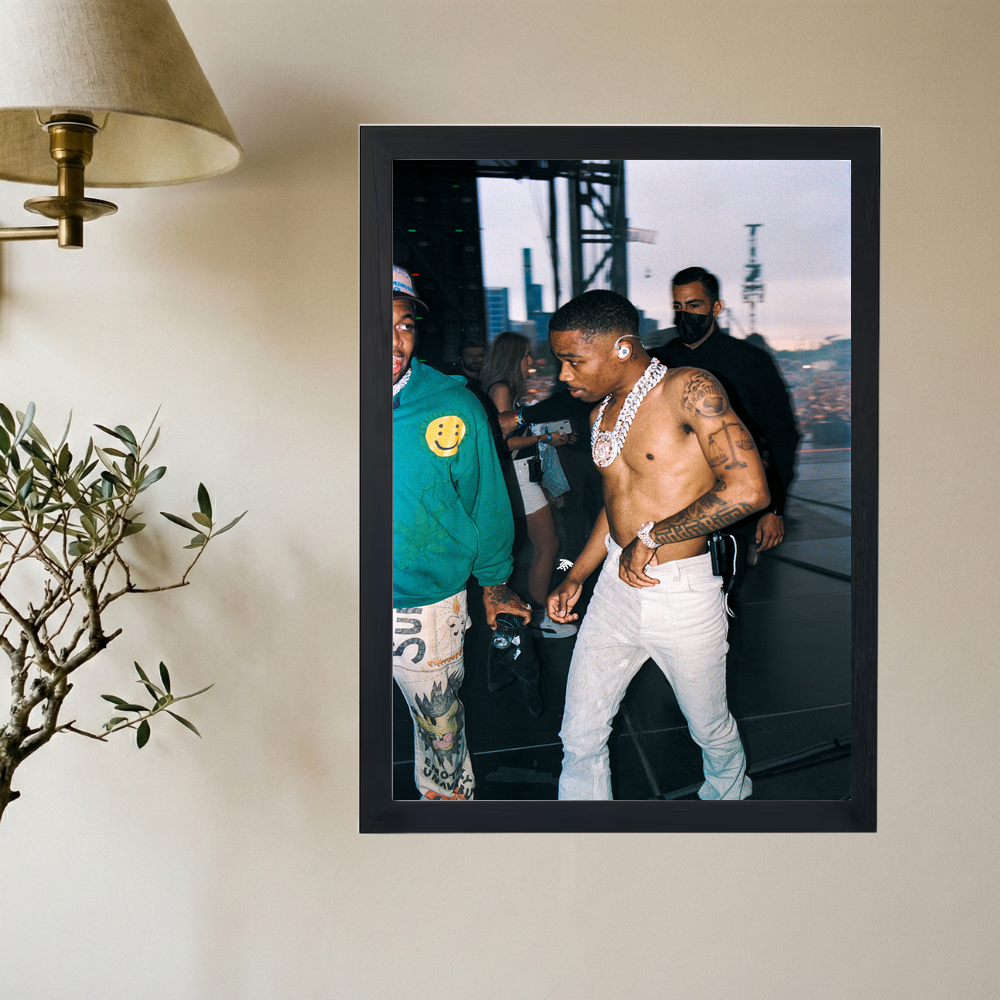 Roddy Ricch 'Big Stepper' Poster - Mockup 2