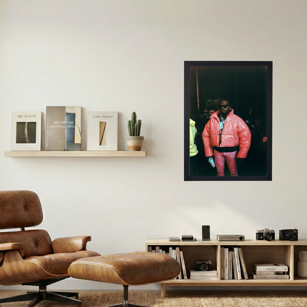 Gunna 'Pink Puffer' Poster V2 - Mockup 1