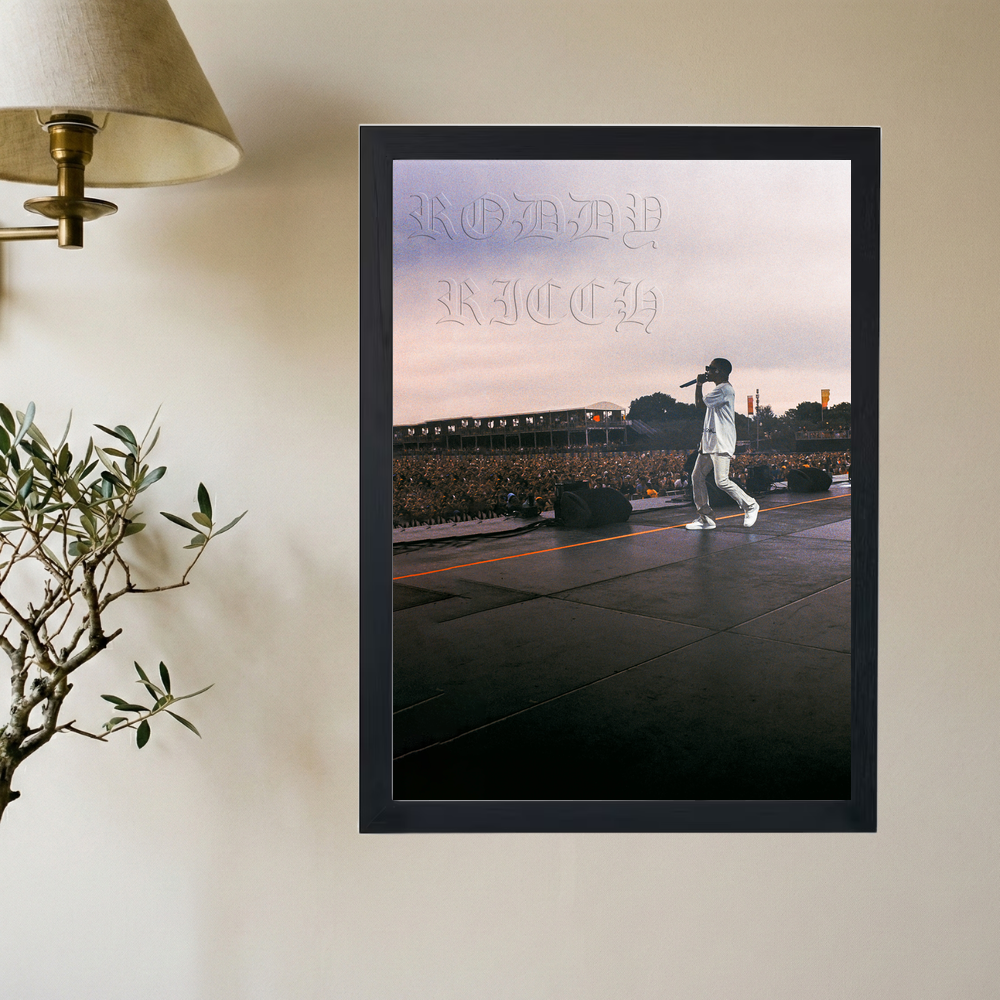 Roddy Ricch Lollapalooza Poster - Mockup 2