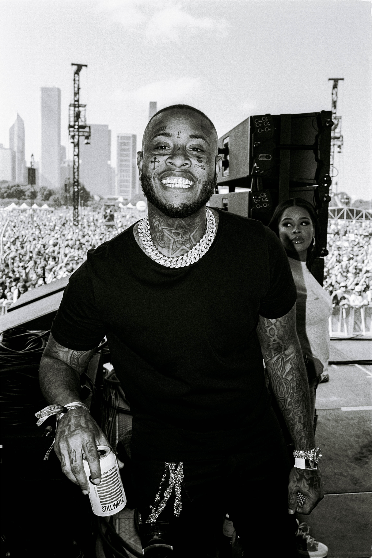 Southside 'Cheezin'' B&W Poster