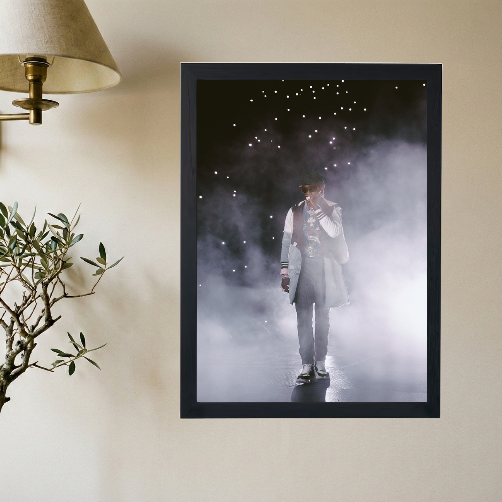 Young Thug 'Smoke Clears' Poster - Mockup 2