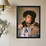 Blueface 'Blue Benjy' Poster - Mockup 2