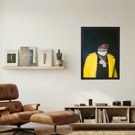 Meek Mill 'Strictly Bidness' Poster - Mockup 1