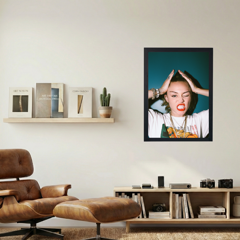 Miley Cyrus 'Can't Stop' Poster - Mockup 1