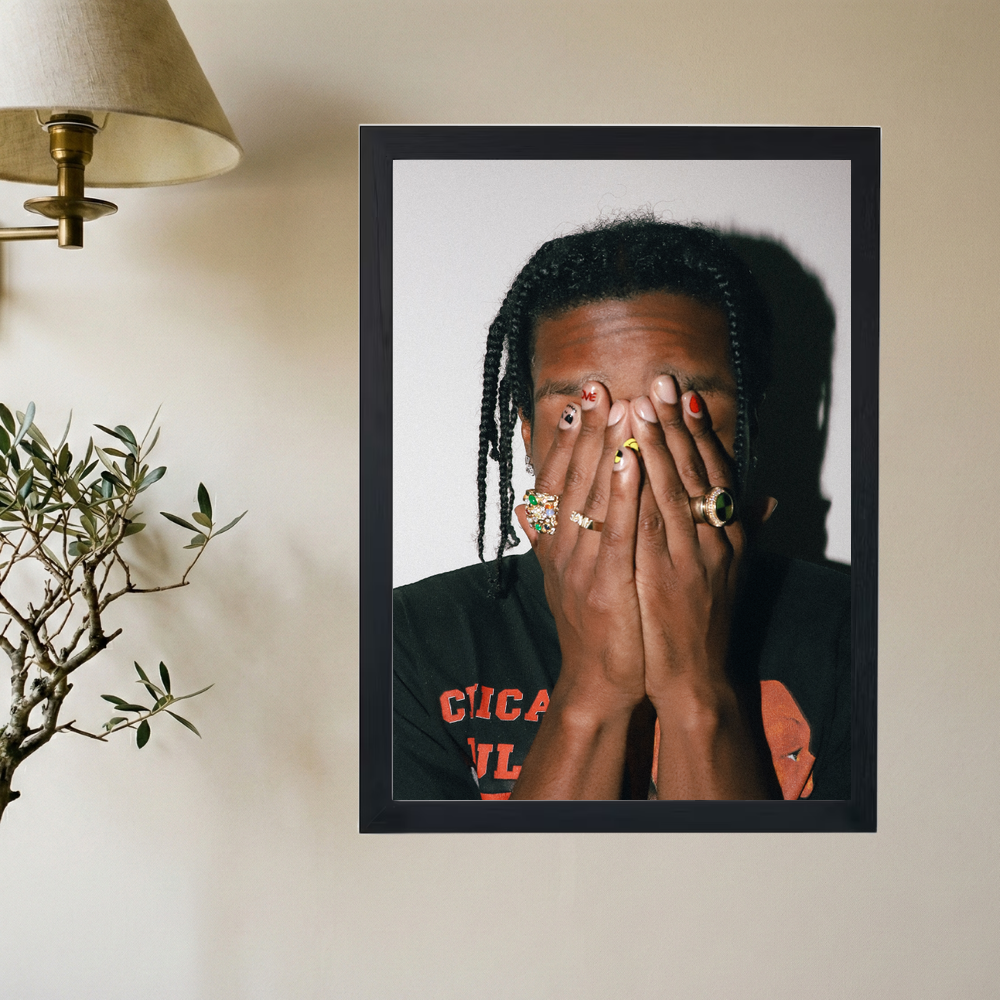 A$AP Rocky 'One of a Kind' Poster - Mockup 2