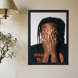 A$AP Rocky 'One of a Kind' Poster - Mockup 2