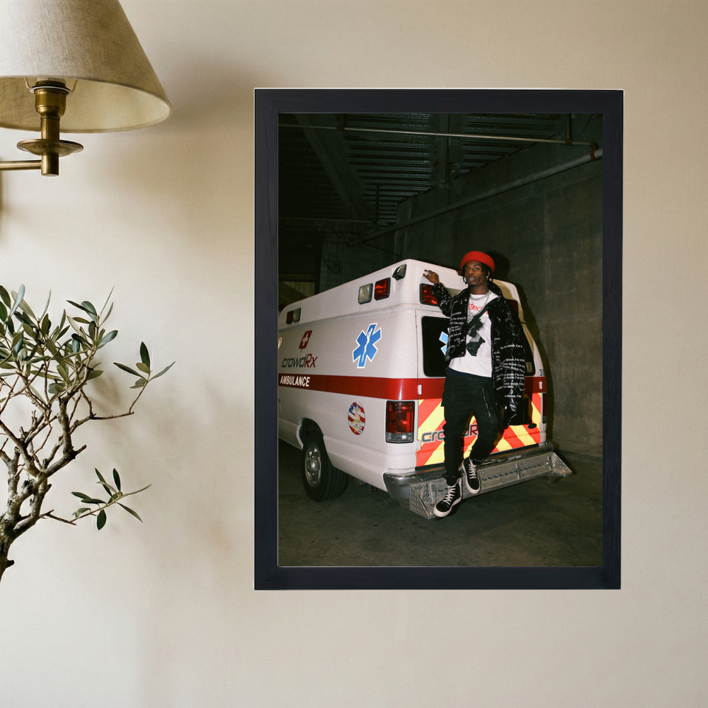 Playboi Carti 'ambulam' Poster - Mockup 2